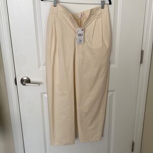 NEVER WORN: Cream work pants from Mango size 4
